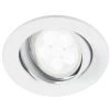 Kit Spot LED Encastre Orientable 40° GU10 345lm Blanc Chaud 3000K DIM SYLVANIA -SYLVANIA Soldes Boutique 11740501 1