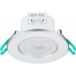 SPOT ENCASTRE LED IP44 ORIENTABLE BLANC NEUTRE 4000K 5W 420 LUMENS - SYLVANIA -SYLVANIA Soldes Boutique 14893676 4