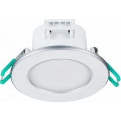 LOT DE 6 SPOTS ENCASTRES LED IP65 FIXE BLANC NEUTRE 4000K 6,5W 600 LUMENS - SYLVANIA -SYLVANIA Soldes Boutique 18826708 4
