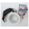 Kit Spot Encastré LED 7.5W Ø 83mm Blanc Orientable Avec Lampe GU10 4000K 345lm 40° IP23 INSET TREND SYLVANIA 3001738 -SYLVANIA Soldes Boutique 24566678 1