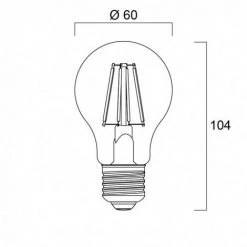 Ampoule Led STD E27 840 7W égal à 60W Cla Fil SYLVANIA -SYLVANIA Soldes Boutique 26196722 4
