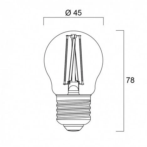 Ampoule Led SPH E27 827 4,5W égal à 40W Sat Fil SYLVANIA 7 Ampoule Led SPH E27 827 4,5W égal à 40W Sat Fil SYLVANIA – Image 5