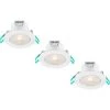 SYLVANIA Lot De 3 Spots Orientables - LED Intégrée - IP44 5W 420lm 3000K 38° -SYLVANIA Soldes Boutique 31644122 1