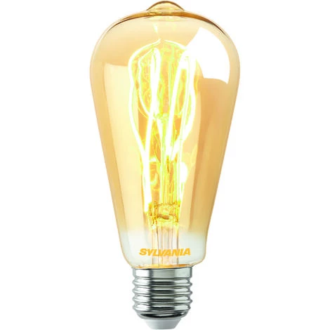 SYLVANIA Ampoule LED Toledo Vintage ST64 E27 5W 250lm 2000K 3 SYLVANIA Ampoule LED Toledo Vintage ST64 E27 5W 250lm 2000K