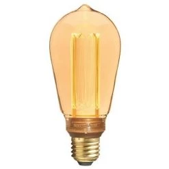 SYLVANIA Ampoule Décorative LED Toledo Mirage ST64 E27 2,5W 125lm 2000K