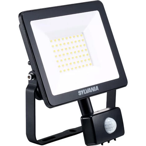 SYLVANIA Projecteur LED Start Eco Flood Flat Avec Détecteur Mouv. 51W 4500LM 3000K Noir 3 SYLVANIA Projecteur LED Start Eco Flood Flat Avec Détecteur Mouv. 51W 4500LM 3000K Noir