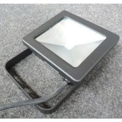 Projecteur Exterieur LED 10W Noir 142x129x49mm Blanc Chaud 3000K 800lm 230V IK07 IP65 START FLOOD SYLVANIA 0047830