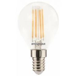 SYLVANIA Lampe LED Non Directionnelle ToLEDo Retro Sphérique 4,5W 470lm 827 E14 (0029502)