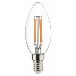 SYLVANIA Lampe LED Non Directionnelle ToLEDo Retro Flamme 4,5W 470lm DIM 827 E14 (0029344)