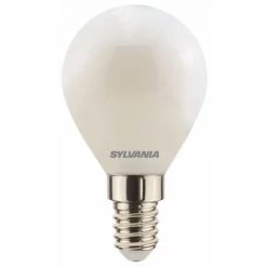 SYLVANIA Lampe LED Non Directionnelle ToLEDo Retro Sphérique Satinée 4,5W 470lm 827 E14 (0029536)