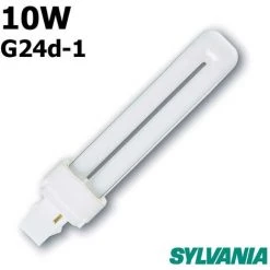 Sylvania 25396 Ampoule Lynx D G24D-1 13W/830 CF-D 900Lumens 2 Pins - Blanc