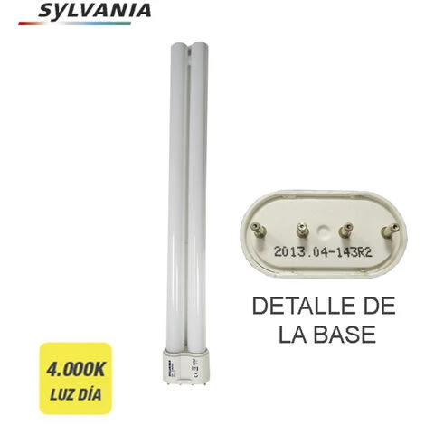 E3/97575 AMPOULE BASSE CONSOMMATION LYNX-L 24W 840K LUMIÈRE JOUR DOUILLE 2G11 4 PIN "SYLVANIA" 3 E3/97575 AMPOULE BASSE CONSOMMATION LYNX-L 24W 840K LUMIÈRE JOUR DOUILLE 2G11 4 PIN "SYLVANIA"