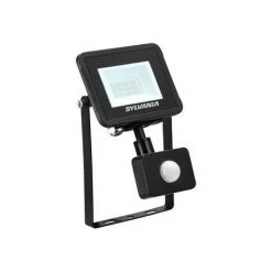 SYLVANIA START Flood Flat IP54 10W 1000lm 840 PIR Noir (0050130)