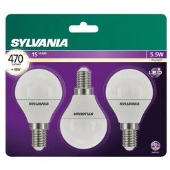SYLVANIA LED SPH 470LM E14 2700K BL3