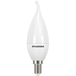 SYLVANIA Ampoule LED Flamme Coup De Vent Dépolie E14 6.5W 470lm 2700K