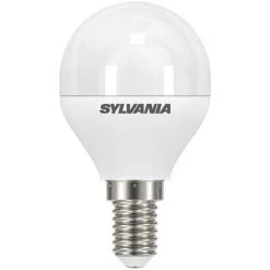 SYLVANIA Ampoule LED Sphérique Dépolie E14 5.5W 470lm