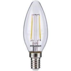 SYLVANIA Ampoule LED Rétro Flamme E14 2.5W 250lm 2700K