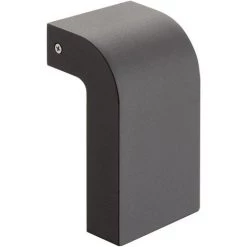 SYLVANIA Applique Velite Noire En L - 5W 570lm 3000K