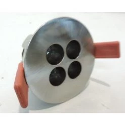 Spot Encastré LED 6-12W Alu Brossé Rond Ø 83mm Blanc Chaud 3000K (sans Alim) INSTAR Comfortled SYLVANIA 3080665