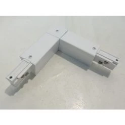 SYLVANIA Coupleur Blanc Précablé "outside" 90° Pour Rail Monophasé 3 Allumages 16A Lytespan 3 CONCORD 2020793