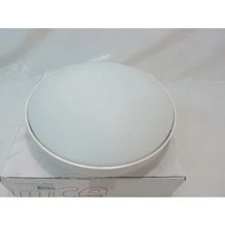 Hublot LED 22W Ø 305mm Blanc Diff Opaque Lumière Blanc Neutre 4000K 1200lm 230V Dimmable IP44 IK10 GIOTTO305 SYLVANIA 3030172