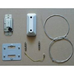 Kit De Suspension Blanc Avec Bornier De Connexion Pour Plafonnier Fluo En Ligne DeltaWing SYLVANIA 5044008